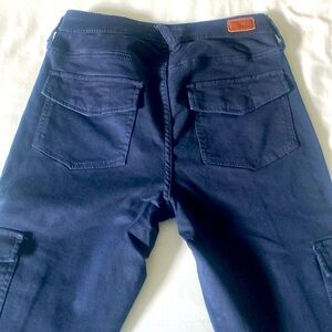 Joie “denim” soft cargo pants- great condition! Skinny leg